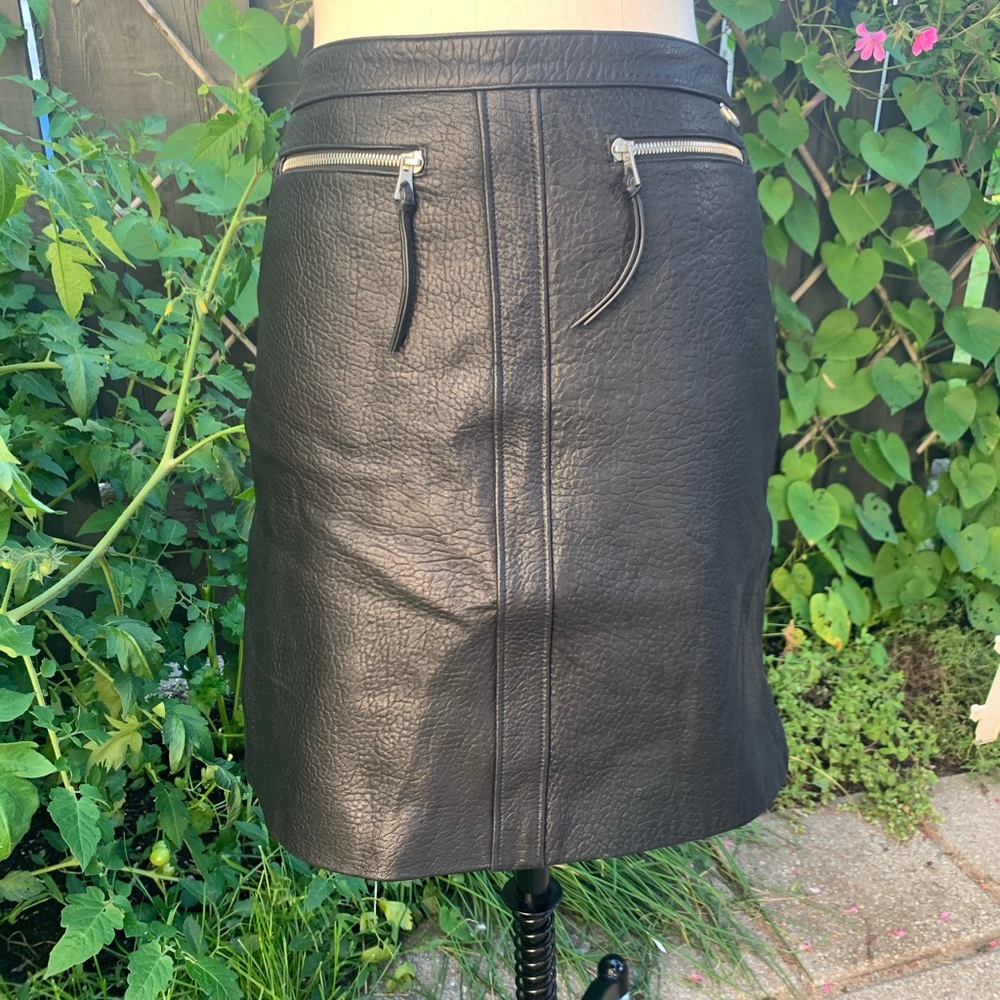 Lambskin Rudsak skirt, worn once